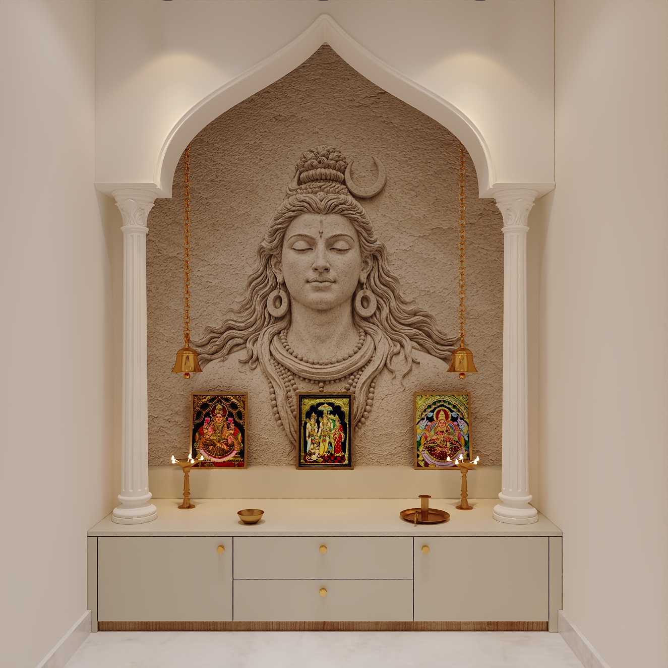 Karimnagar Villa - Puja Room