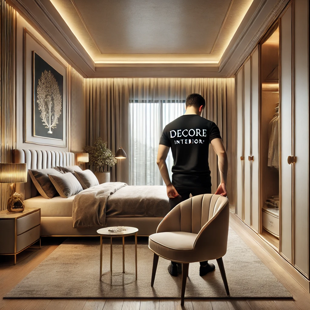 Luxury Bedroom Interior Designer in Hyderabad | Decoire Interior